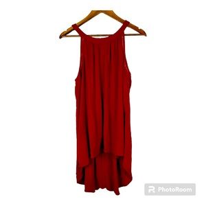 Torrid sleeveless women’s red top size 1